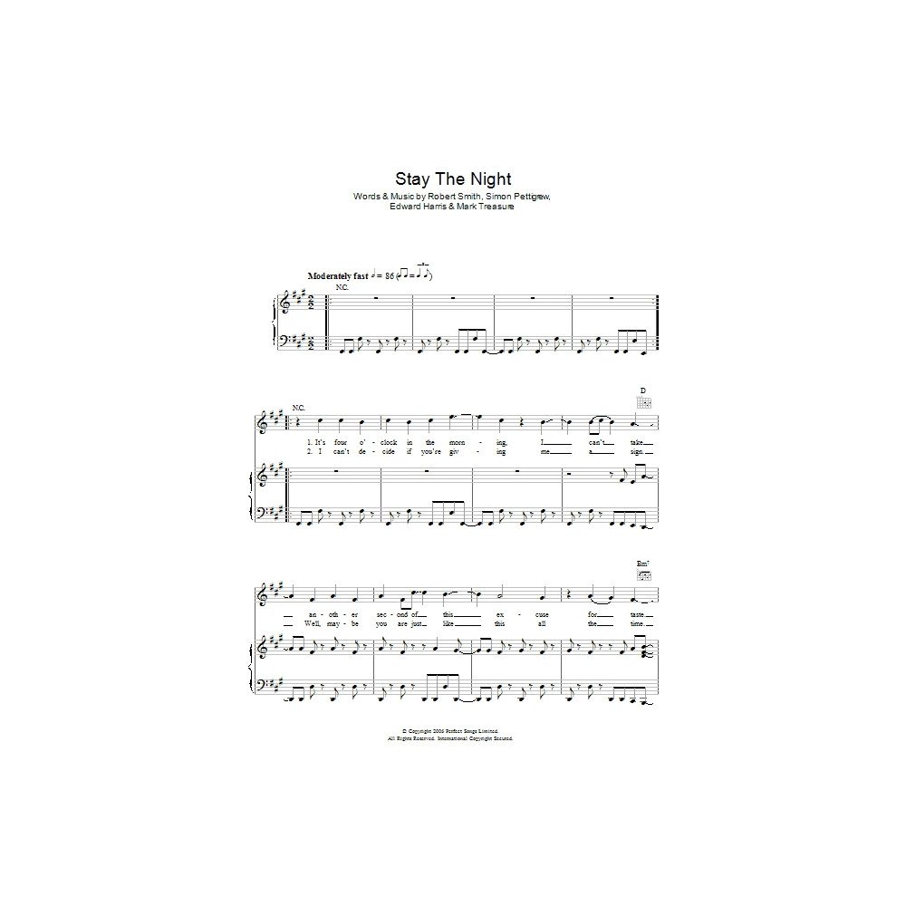 Stay The Night