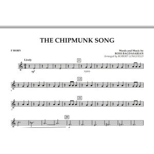 The Chipmunk Song - F Horn