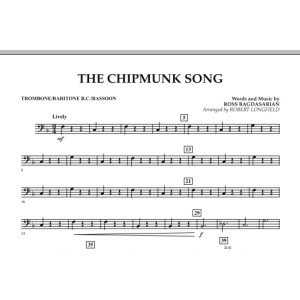 The Chipmunk Song - Trombone/Baritone B.C./Bassoon