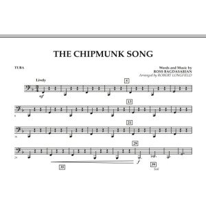 The Chipmunk Song - Tuba
