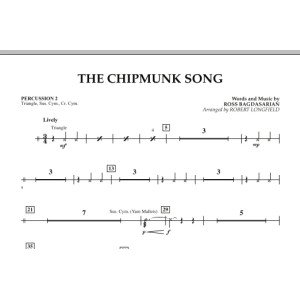 The Chipmunk Song - Percussion 2
