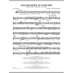 Taylor Swift - In Concert - Bb Clarinet 1
