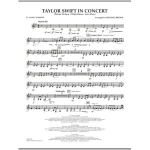 Taylor Swift - In Concert - Eb Alto Clarinet