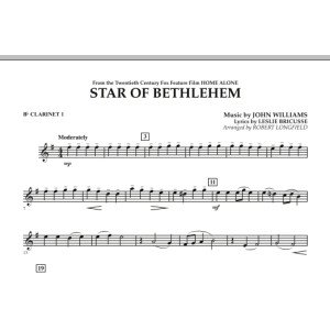 The Star of Bethlehem (from Home Alone) - Bb Clarinet 1