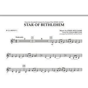 The Star of Bethlehem (from Home Alone) - Bb Clarinet 3