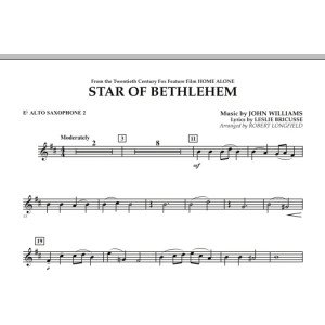 The Star of Bethlehem (from Home Alone) - Eb Alto Saxophone 2