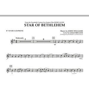 The Star of Bethlehem (from Home Alone) - Bb Tenor Saxophone