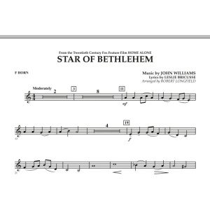 The Star of Bethlehem (from "Home Alone") - F Horn