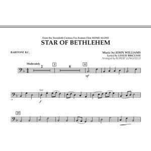 The Star of Bethlehem (from Home Alone) - Baritone B.C.
