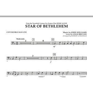 The Star of Bethlehem (from "Home Alone") - Convertible Bass Line