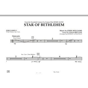 The Star of Bethlehem (from "Home Alone") - Percussion 2