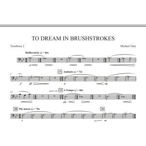 To Dream in Brushstrokes - Trombone 2
