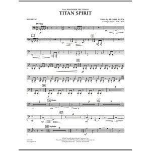 Titan Spirit (Theme from "Remember the Titans") - Bassoon 2