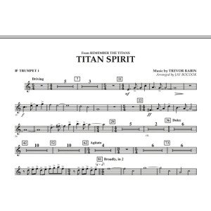 Titan Spirit (Theme from "Remember the Titans") - Bb Trumpet 1