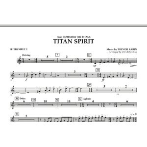 Titan Spirit (Theme from "Remember the Titans") - Bb Trumpet 2