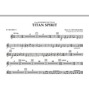 Titan Spirit (Theme from "Remember the Titans") - Bb Trumpet 3
