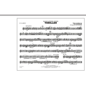 Thriller - Bb Clarinet