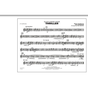 Thriller - Eb Alto Sax