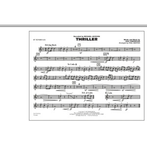 Thriller - Bb Tenor Sax