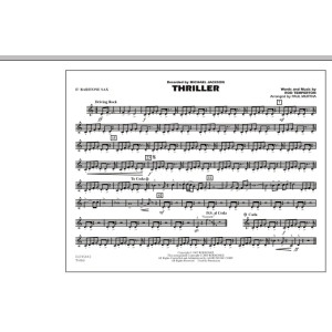 Thriller - Eb Baritone Sax