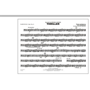 Thriller - Baritone B.C. (Opt. Tbn. 2)