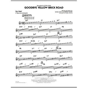 Goodbye Yellow Brick Road - C Solo Sheet