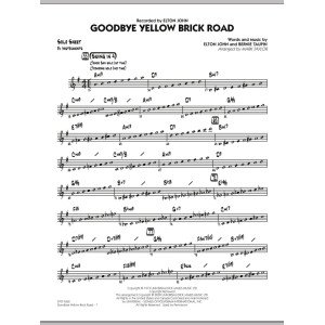Goodbye Yellow Brick Road - Bb Solo Sheet