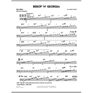 Bebop 'n' Georgia - Bass Clef Solo Sheet