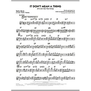 It Don't Mean a Thing (If It Ain't Got That Swing) - Sample Solo