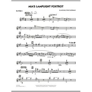 Mia's Lamplight Foxtrot - Alto Sax 1