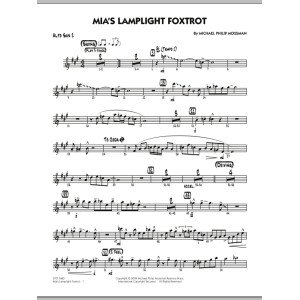 Mia's Lamplight Foxtrot - Alto Sax 2