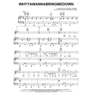 Whyyawannabringmedown