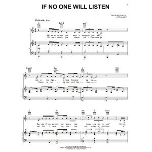 If No One Will Listen
