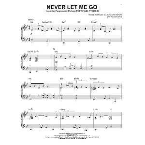 Never Let Me Go [Jazz-Version] (arr. Brent Edstrom)