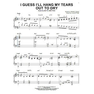I Guess I''ll Hang My Tears Out To Dry [Jazz-Version] (arr. Brent Edstrom)