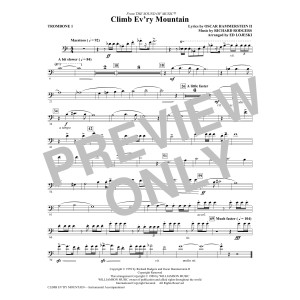 Climb Ev'ry Mountain - Trombone 1