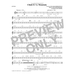 Climb Ev'ry Mountain - Guitar