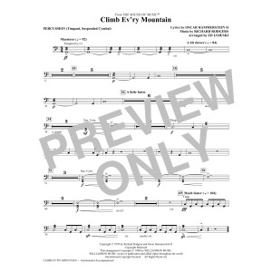 Climb Ev''ry Mountain - Percussion