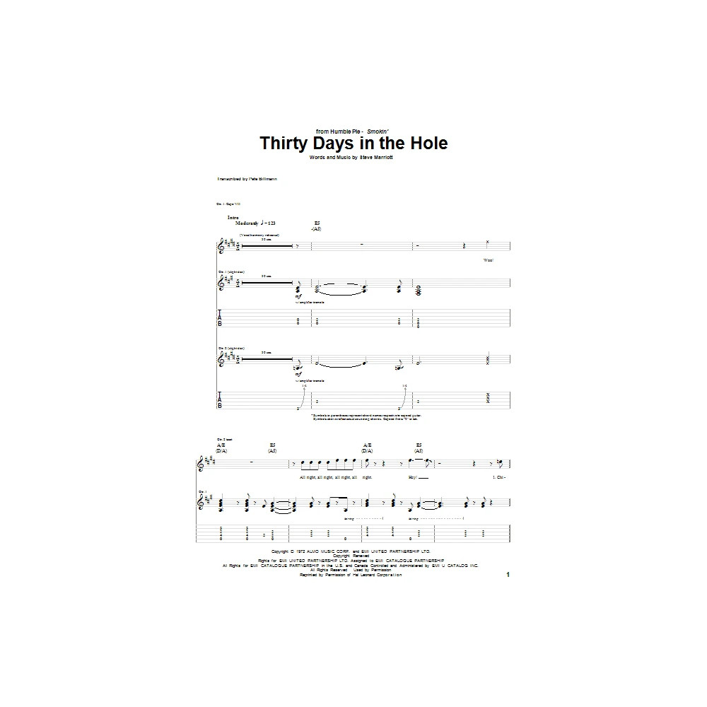Thirty Days In The Hole