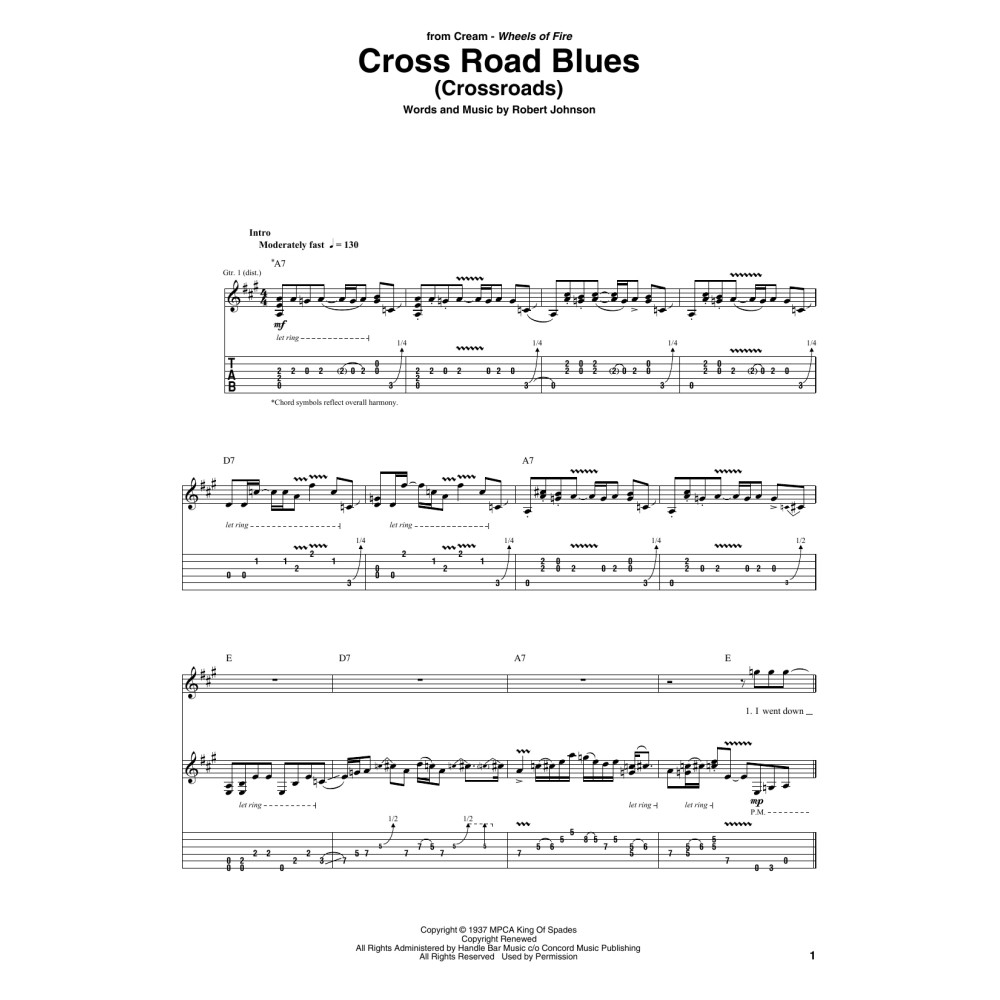 Cross Road Blues (Crossroads)