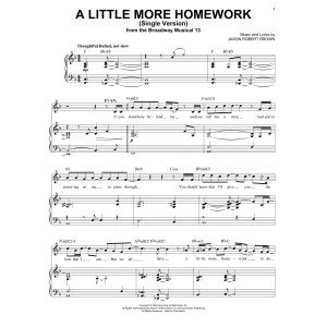 A Little More Homework (from 13: The Musical)