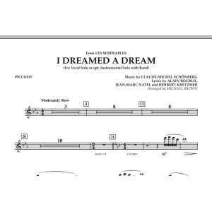 I Dreamed a Dream (from "Les Miserables") - Piccolo