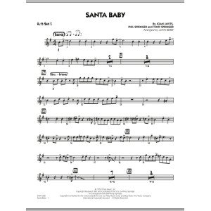 Santa Baby - Alto Sax 2