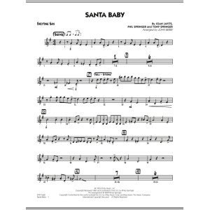 Santa Baby - Baritone Sax