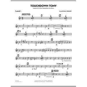 Touchdown Tony - Bb Clarinet 1