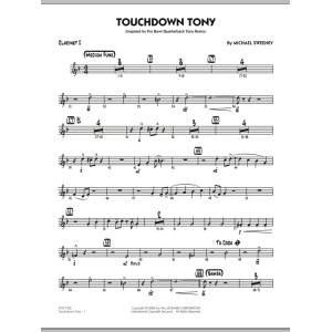 Touchdown Tony - Bb Clarinet 2