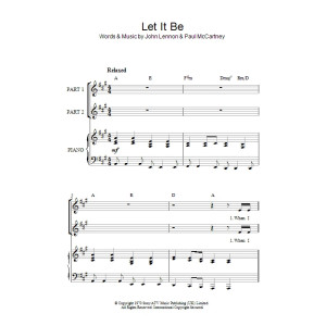 Let It Be (arr. Rick Hein)