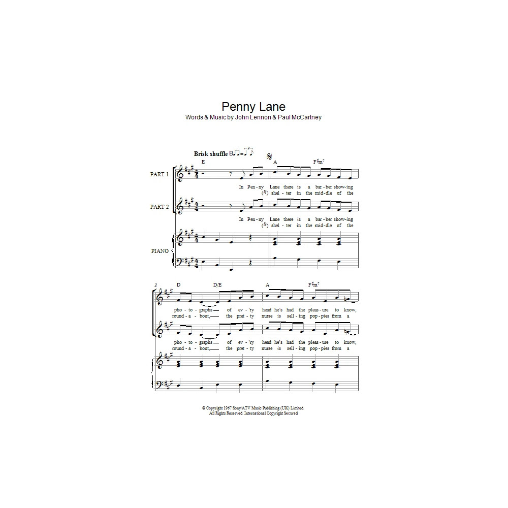 Penny Lane (arr. Rick Hein)