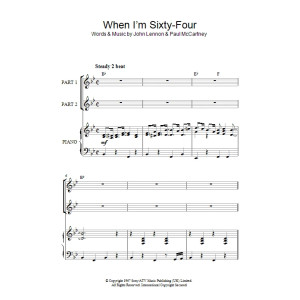 When I'm Sixty-Four (arr. Rick Hein)