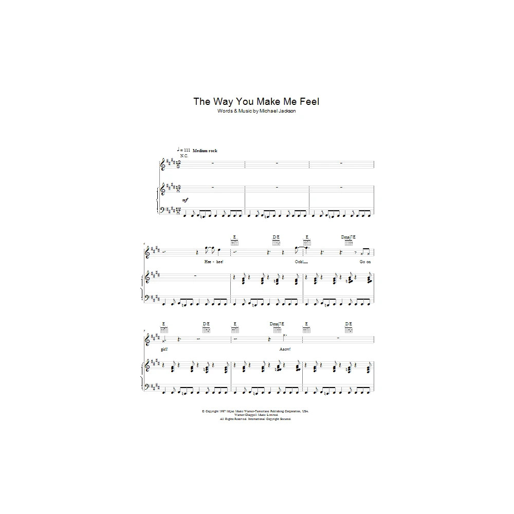 The Way You Make Me Feel